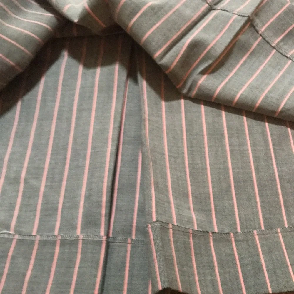 🌸NEW🌸 Moschino Cheap and Chic Vintage Rare Pink Pinstripe Skirt - Picture 8 of 15